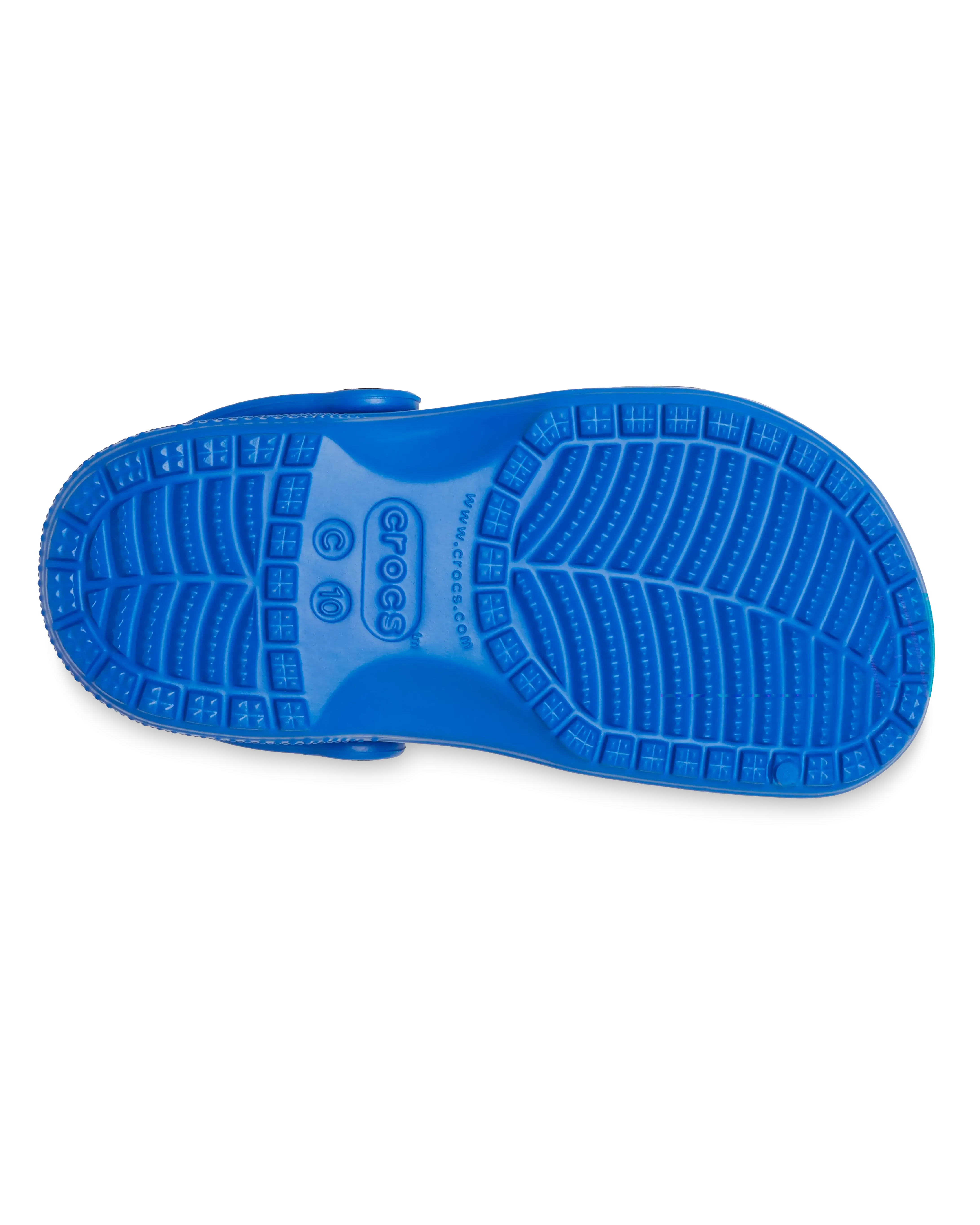 Boys Classic Clogs in Blue Bolt