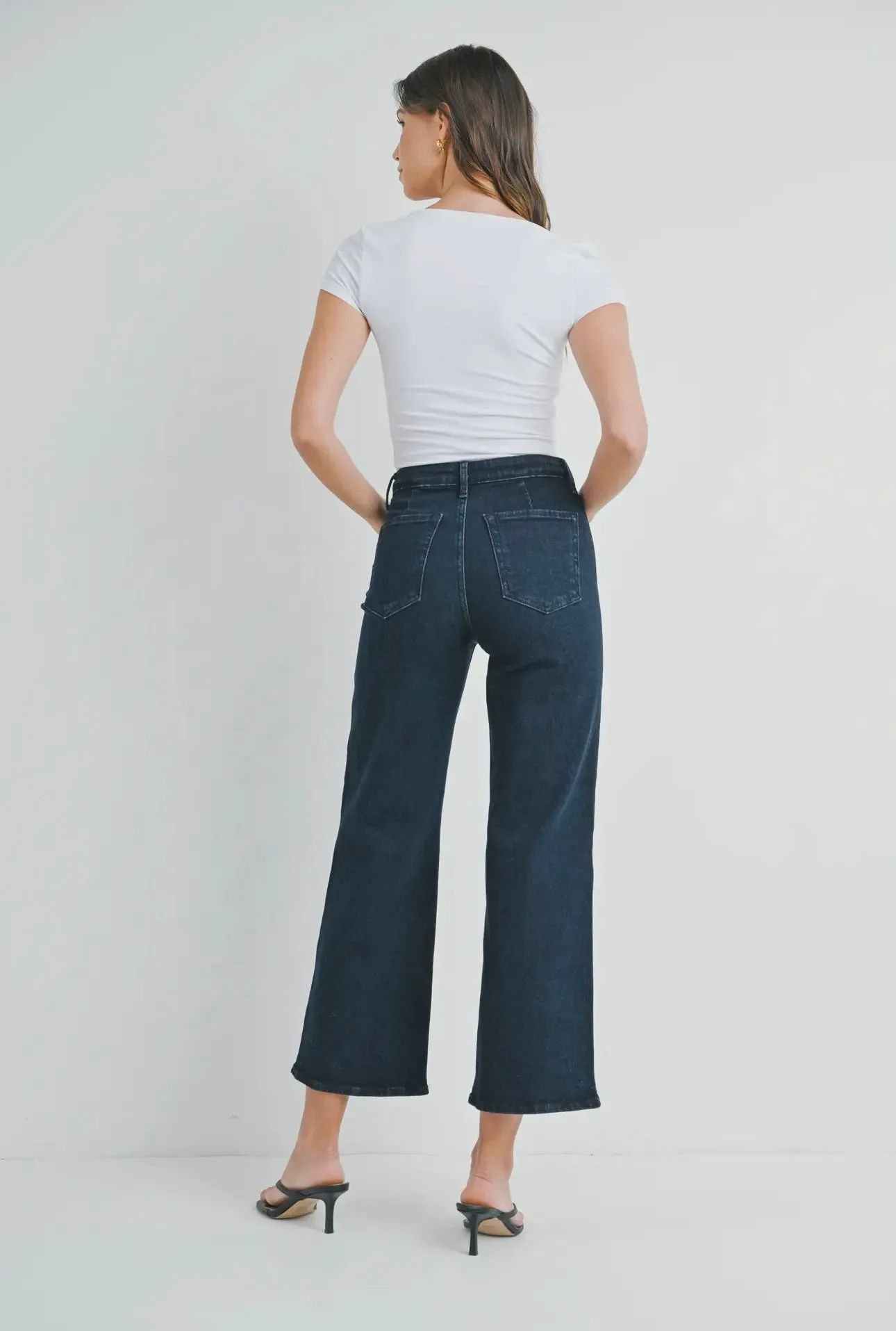 Brenda Super Dark High Rise Trouser