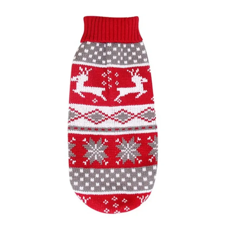 Cozy Christmas Sweater for Big Dogs