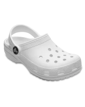 Girls Classic Clogs in White