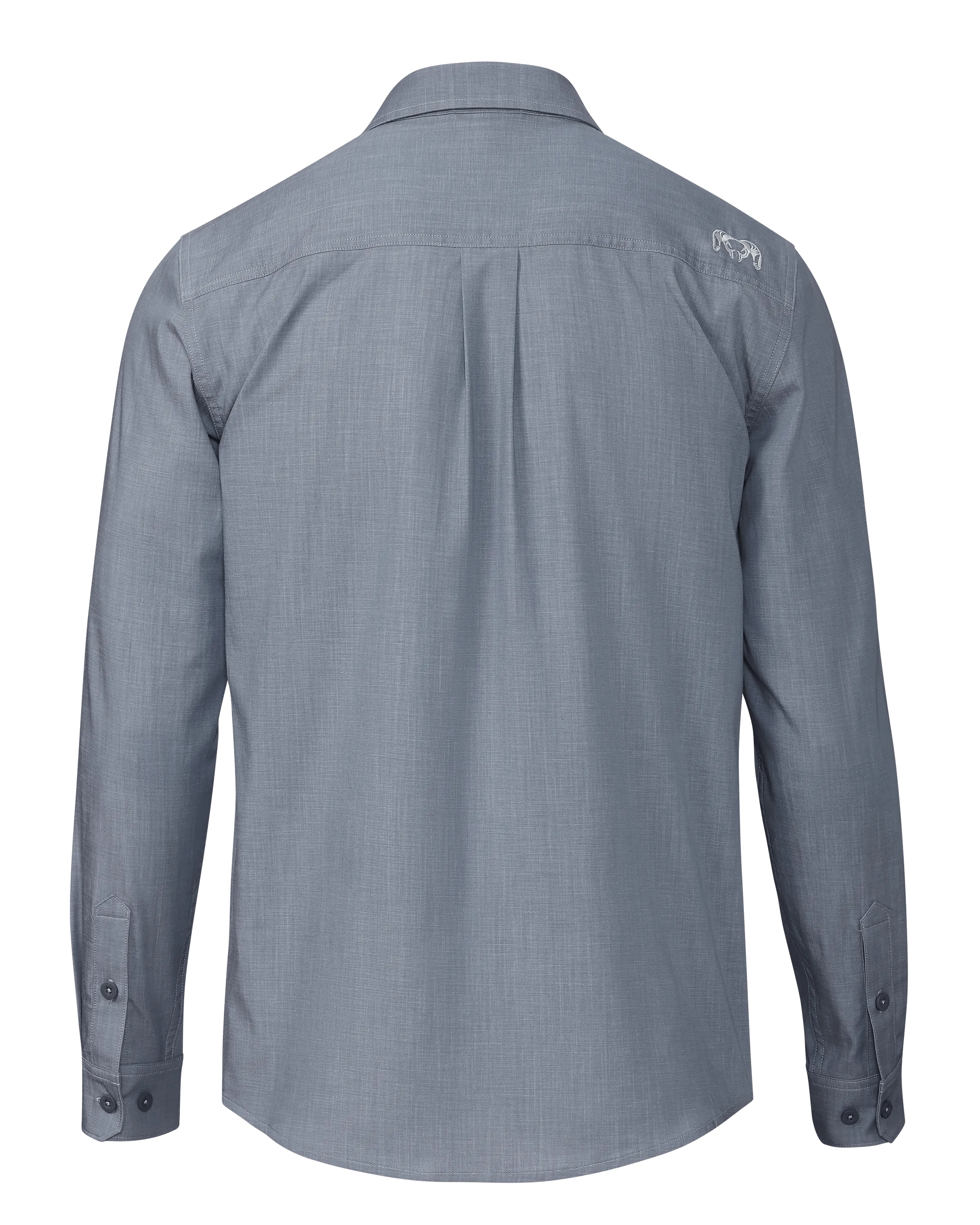 Terrace LS Shirt | Storm Chambray
